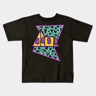 Rad 90s Synth ADSR Kids T-Shirt